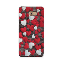 Red White Hearts Case for Galaxy J5 Prime  (Design - 105)