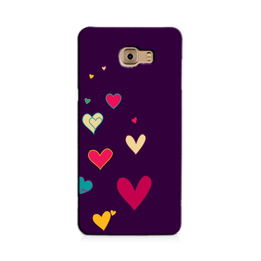 Purple Background Case for Galaxy A5 (2016)  (Design - 107)