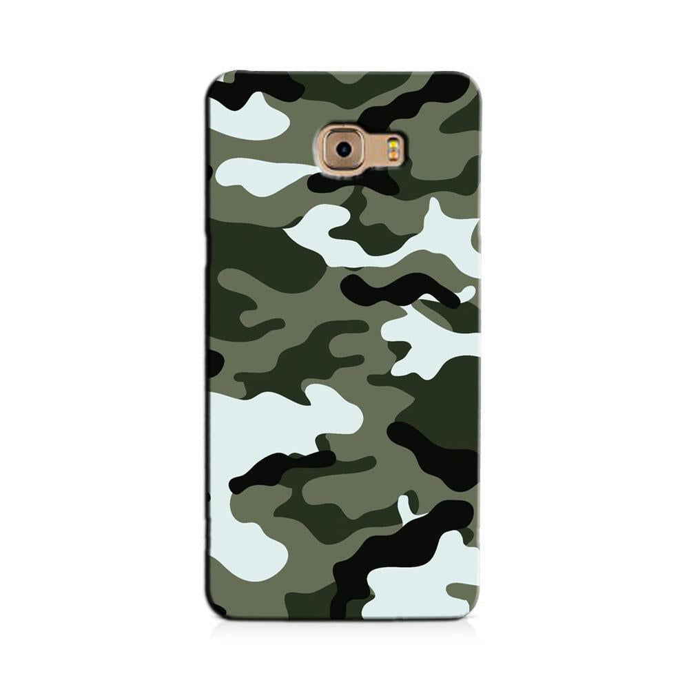 Army Camouflage Case for Galaxy C9/ C9 Pro(Design - 108)
