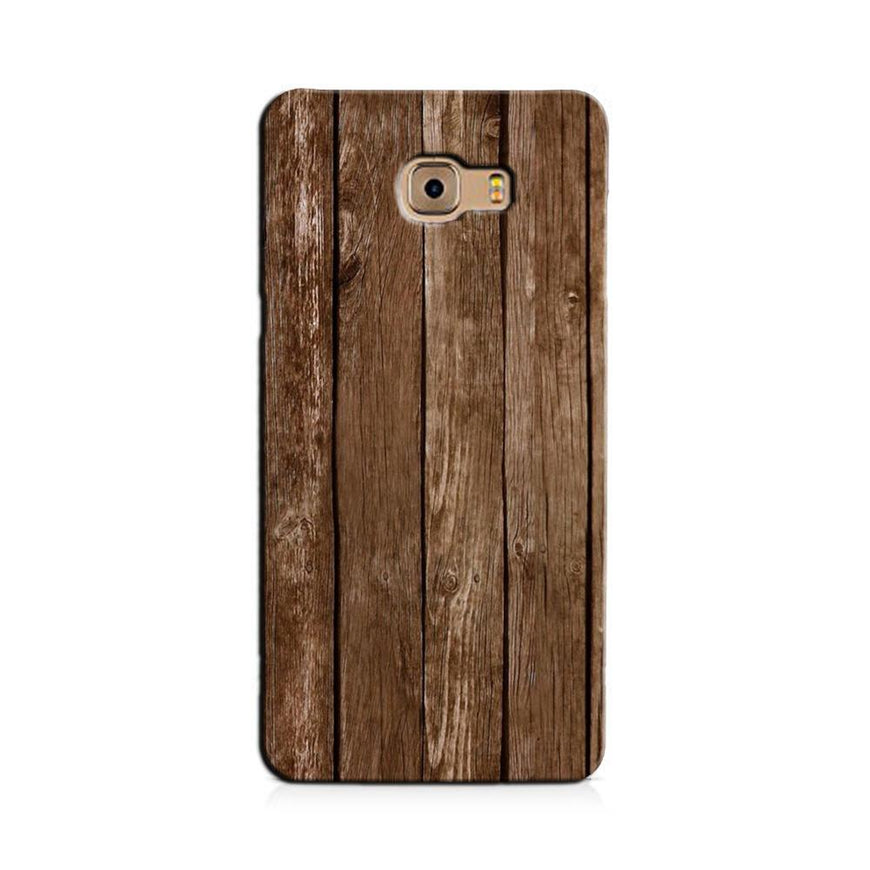 Wooden Look Case for Galaxy C9/ C9 Pro  (Design - 112)