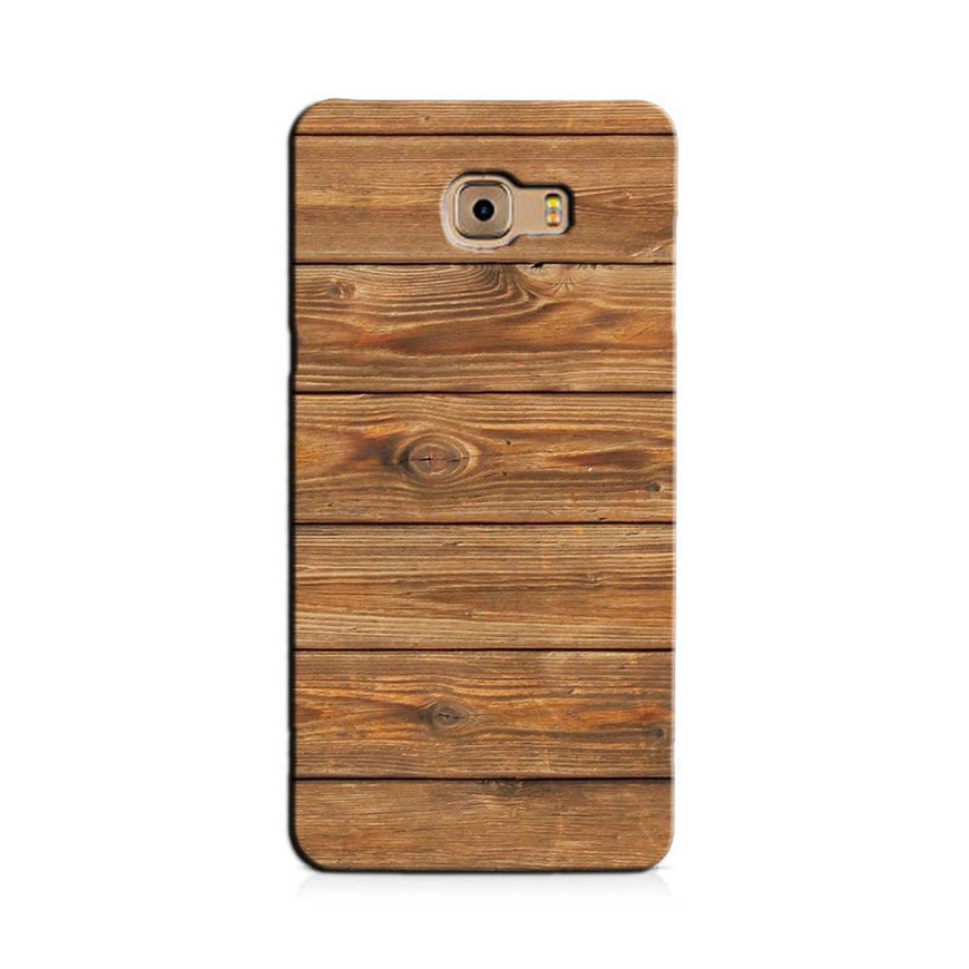 Wooden Look Case for Galaxy C9/ C9 Pro  (Design - 113)