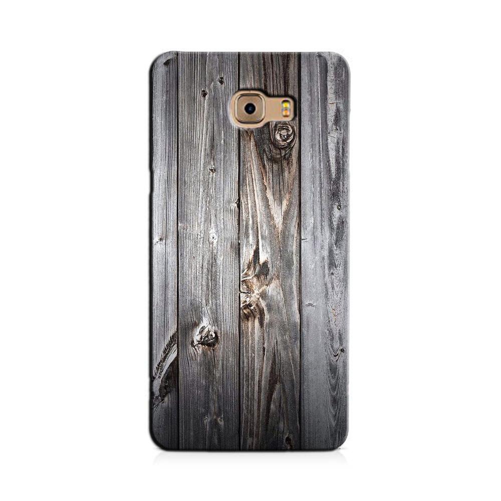 Wooden Look Case for Galaxy C9/ C9 Pro  (Design - 114)