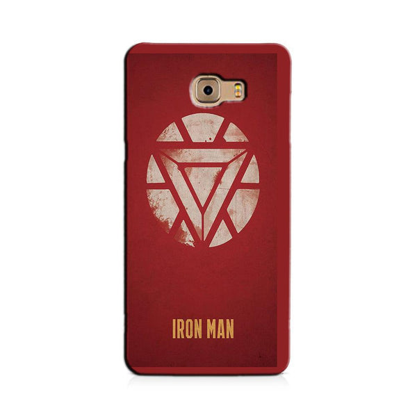 Iron Man Superhero Case for Galaxy C9/ C9 Pro  (Design - 115)