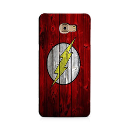 Flash Superhero Case for Galaxy C7/ C7 Pro(Design - 116)