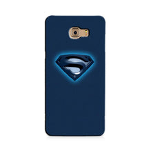 Superman Superhero Case for Galaxy C9/ C9 Pro  (Design - 117)