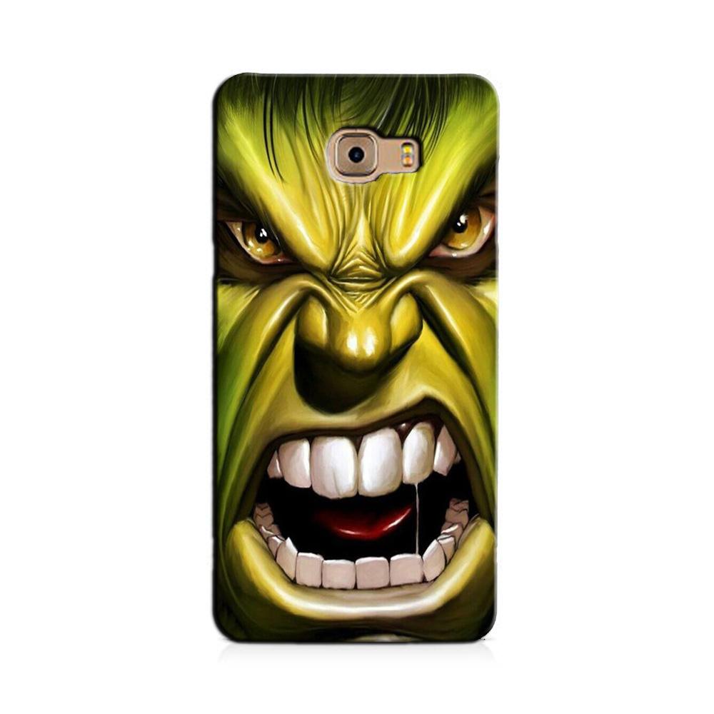 Hulk Superhero Case for Galaxy C9/ C9 Pro  (Design - 121)