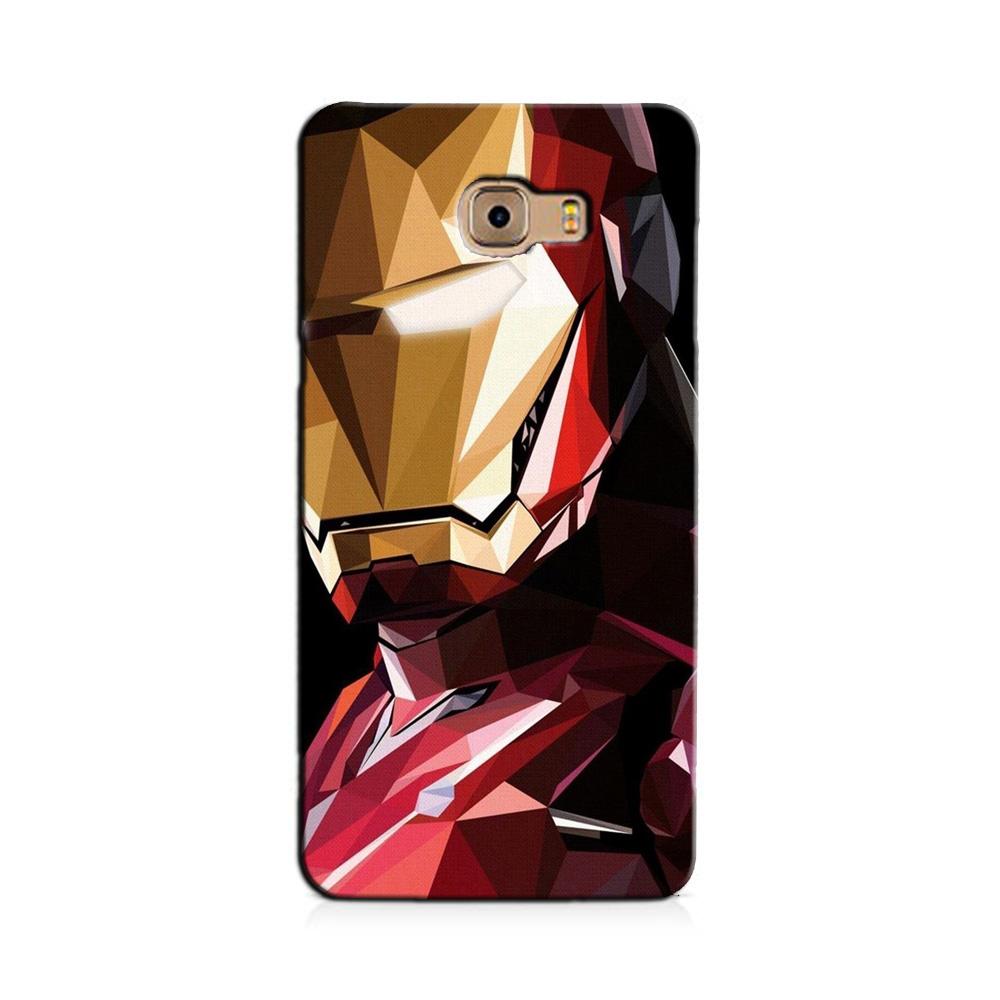 Iron Man Superhero Case for Galaxy J7 Max  (Design - 122)