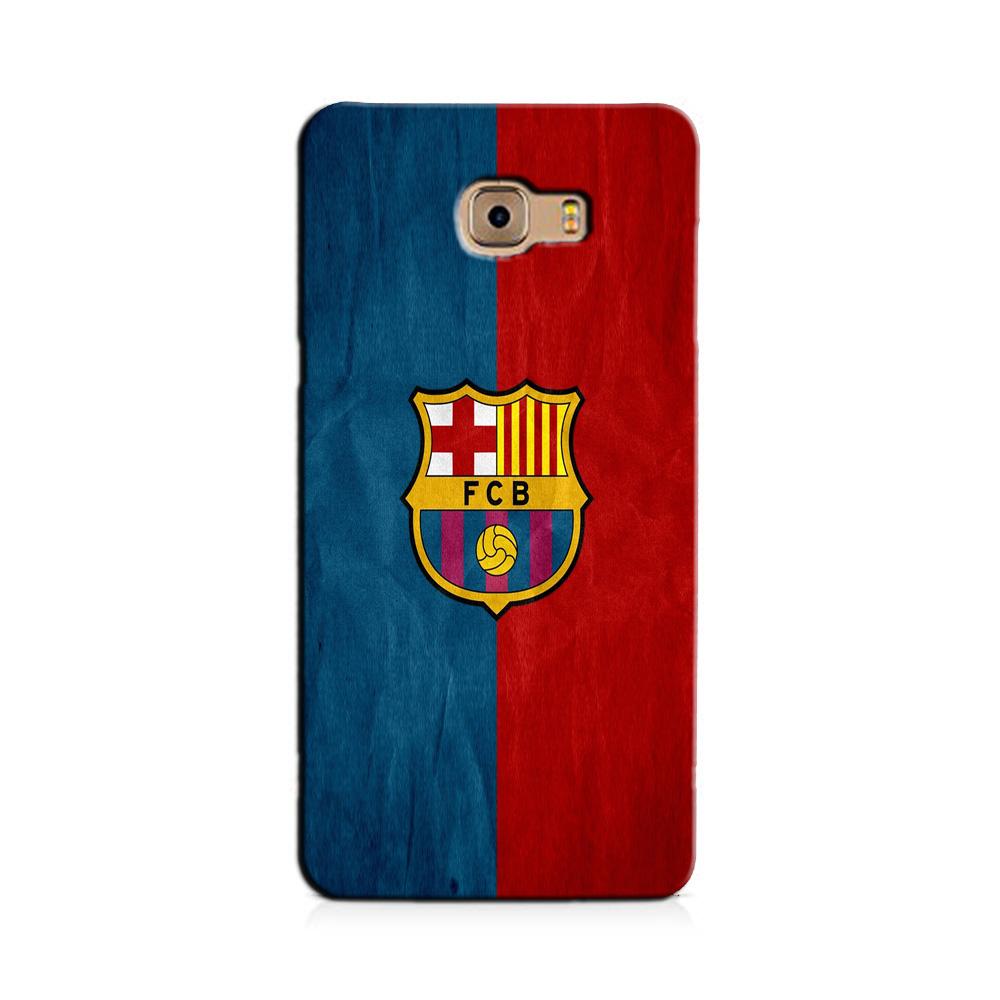 FCB Football Case for Galaxy J7 Max  (Design - 123)