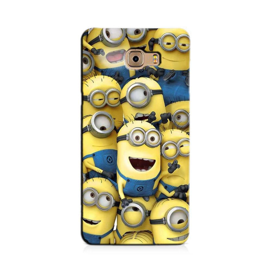 Minions Case for Galaxy J7 Max  (Design - 127)