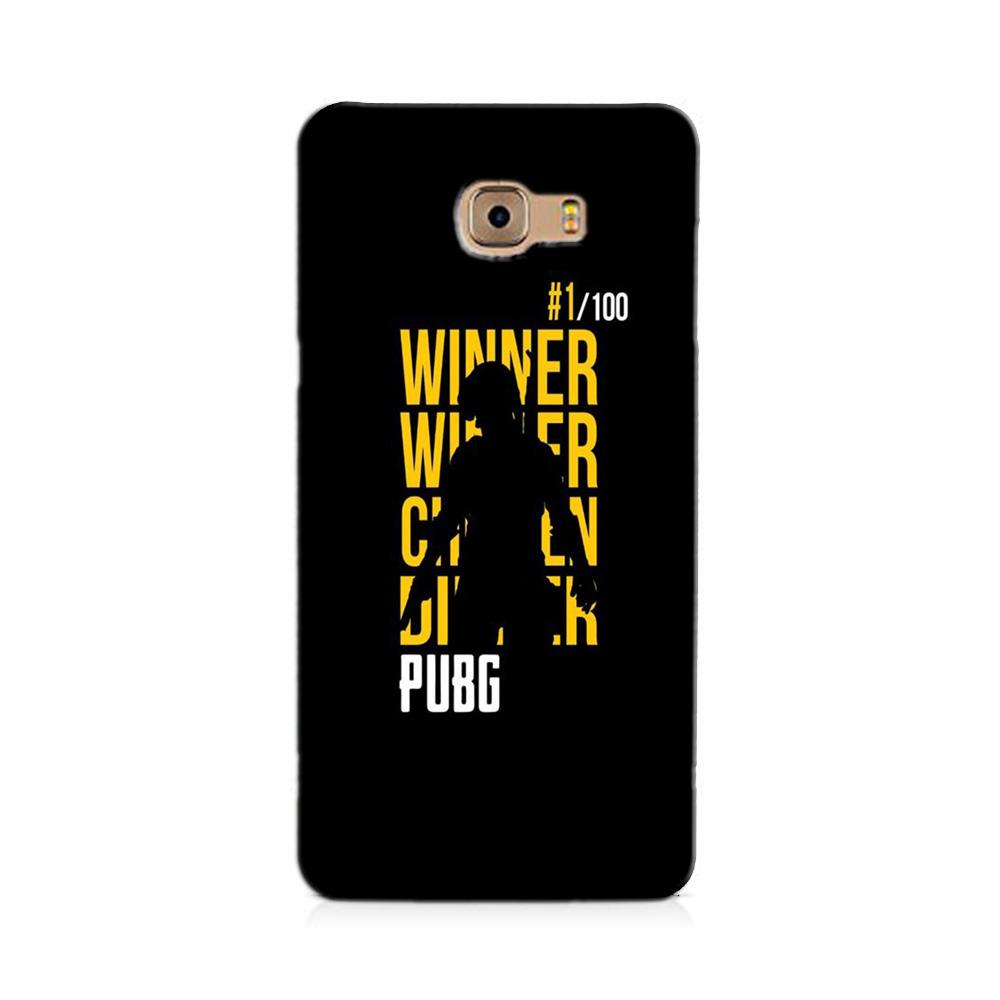 Pubg Winner Winner Case for Galaxy C9/ C9 Pro(Design - 177)