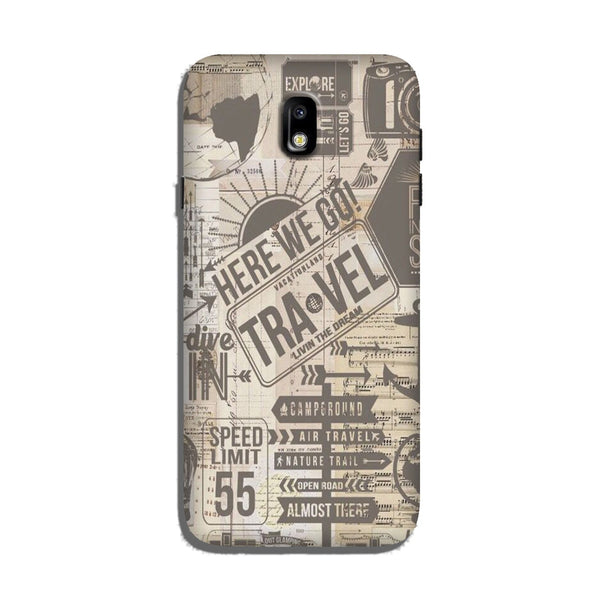 Travel Case for Galaxy J3 Pro  (Design - 104)
