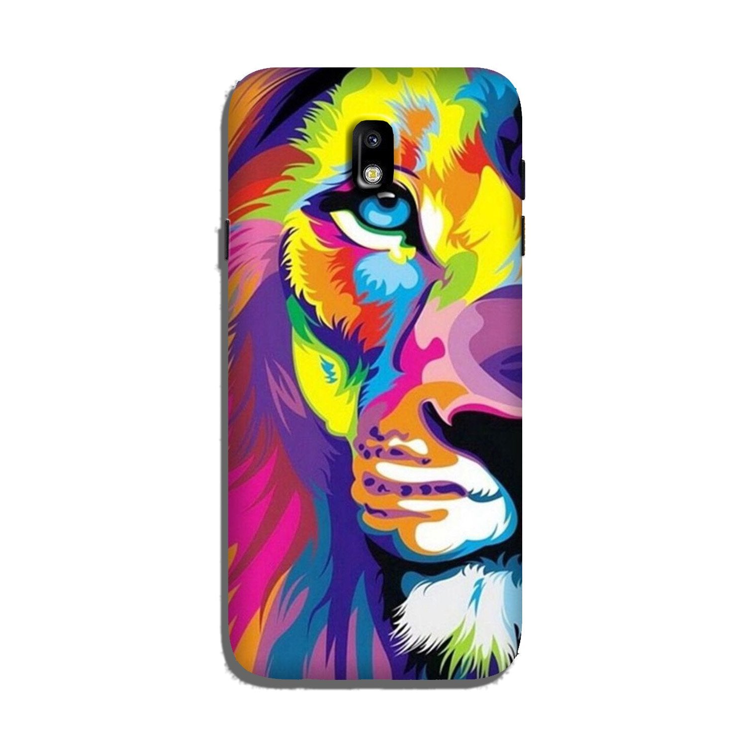 Colorful Lion Case for Galaxy J7 Pro(Design - 110)