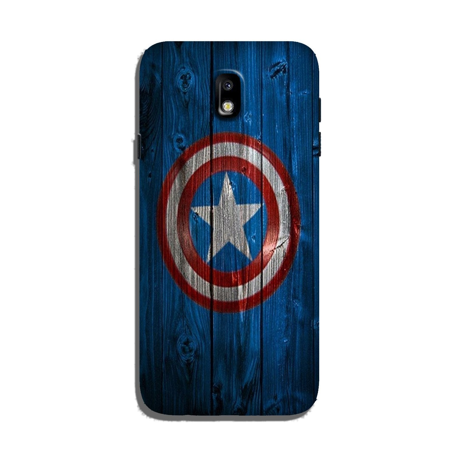 Captain America Superhero Case for Galaxy J7 Pro(Design - 118)