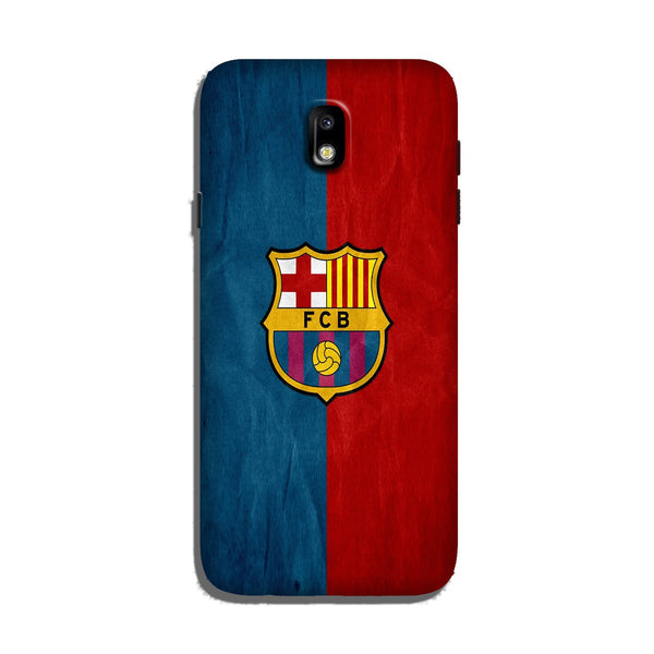 FCB Football Case for Galaxy J3 Pro  (Design - 123)
