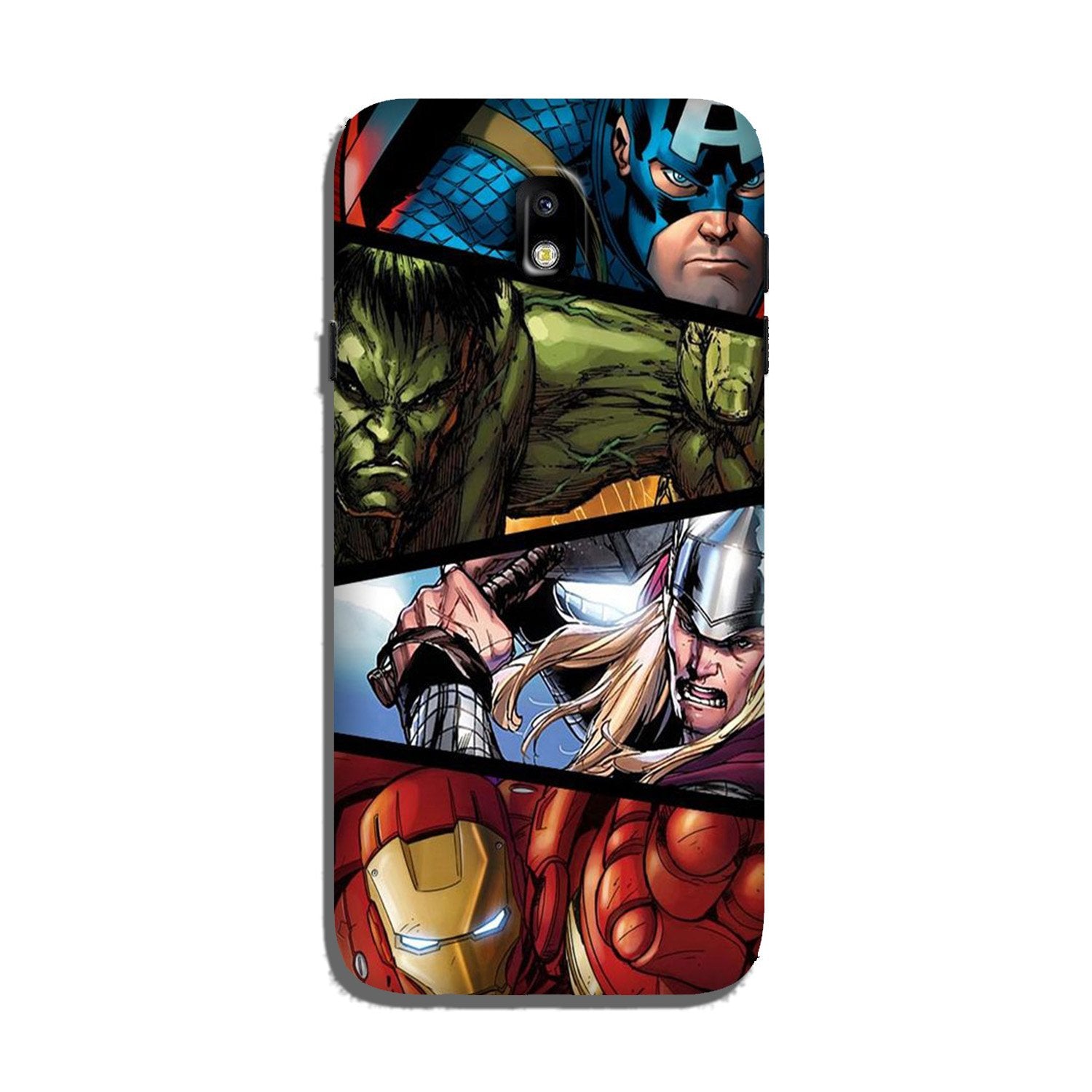 Avengers Superhero Case for Galaxy J7 Pro  (Design - 124)