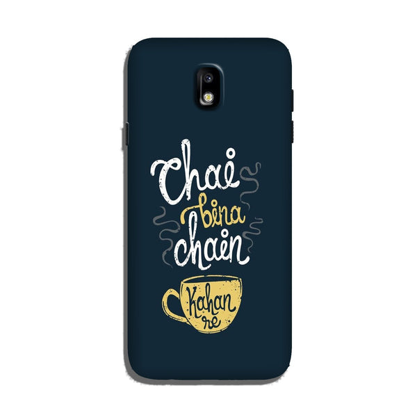 Chai Bina Chain Kahan Case for Galaxy J3 Pro  (Design - 144)