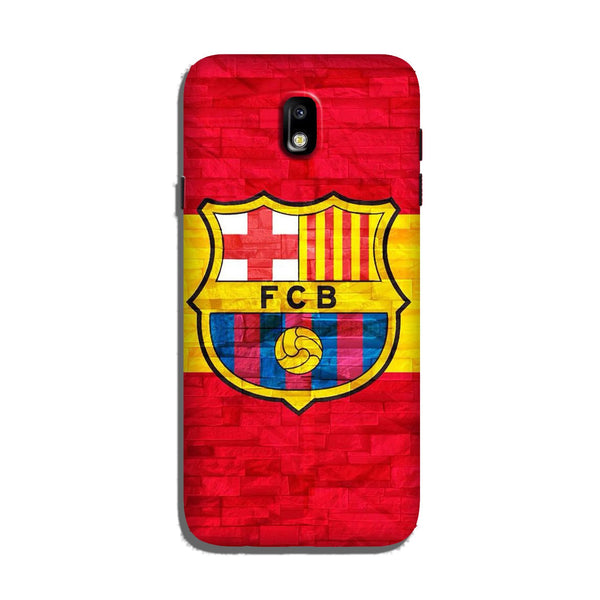 FCB Football Case for Galaxy J3 Pro  (Design - 174)