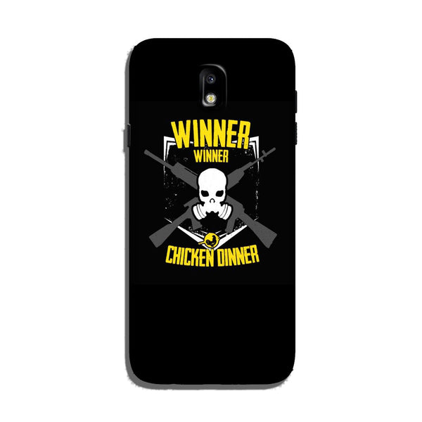 Winner Winner Chicken Dinner Case for Galaxy J7 Pro  (Design - 178)