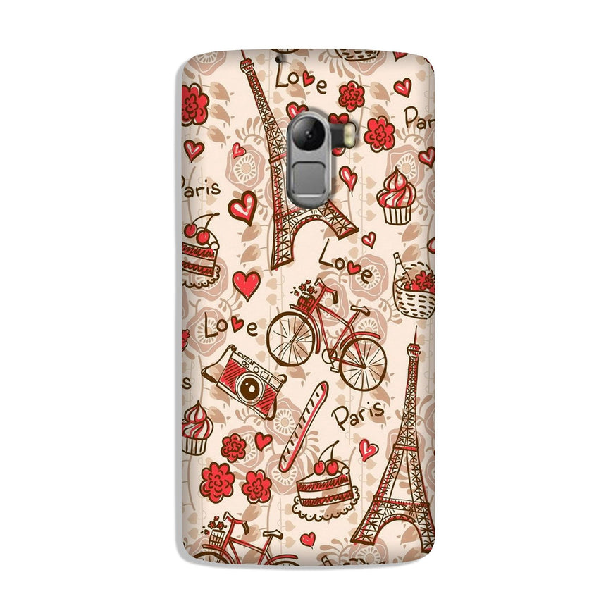 Love Paris Case for Lenovo K4 Note  (Design - 103)
