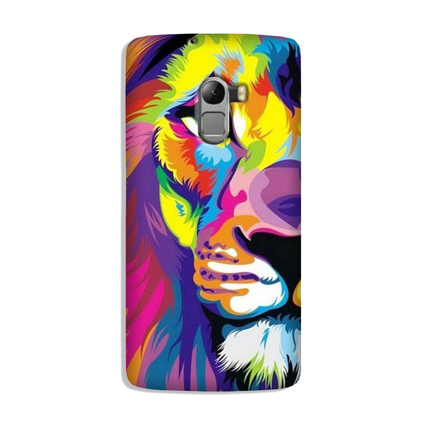 Colorful Lion Case for Lenovo K4 Note  (Design - 110)