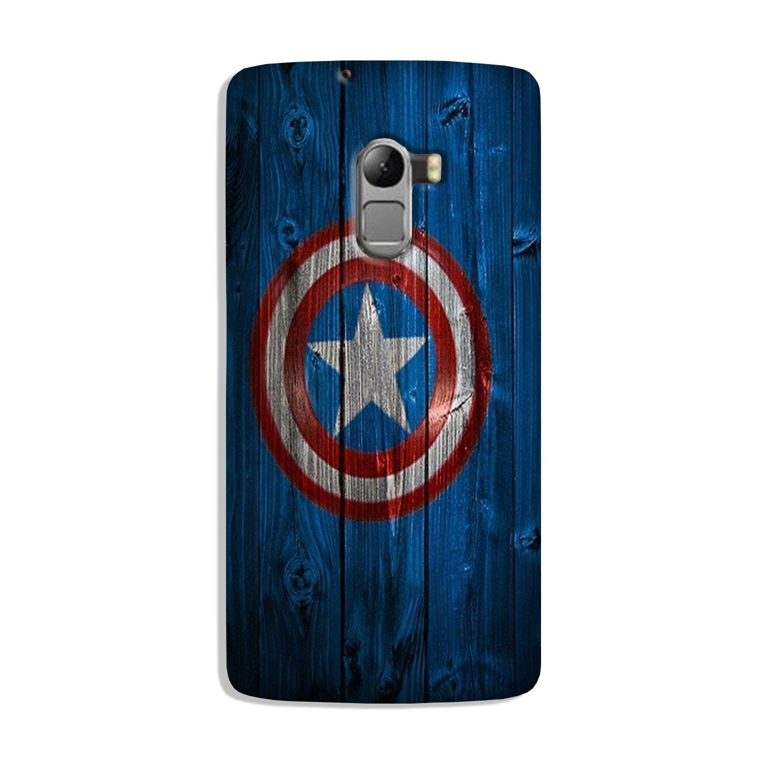 Captain America Superhero Case for Lenovo K4 Note  (Design - 118)