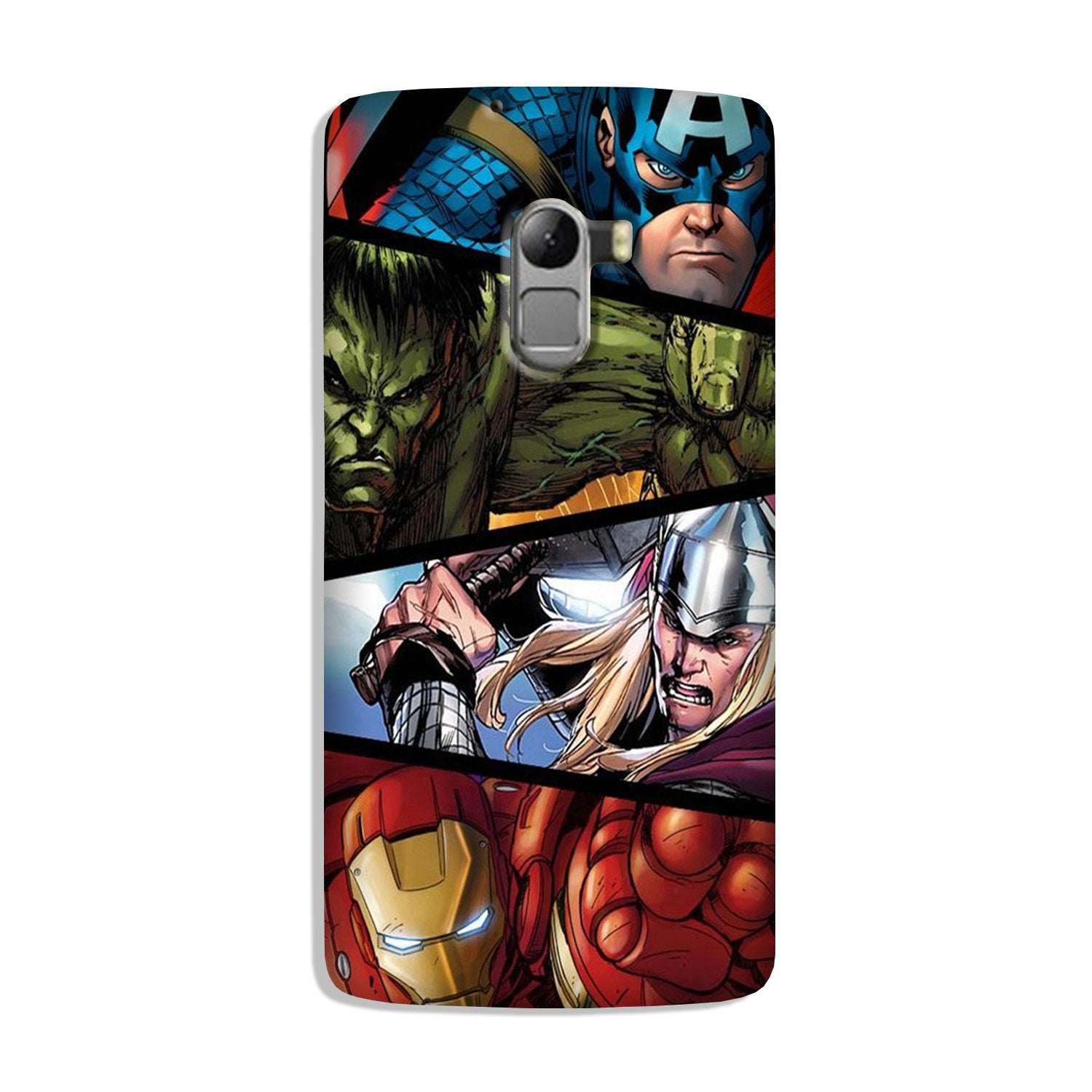 Avengers Superhero Case for Lenovo K4 Note  (Design - 124)