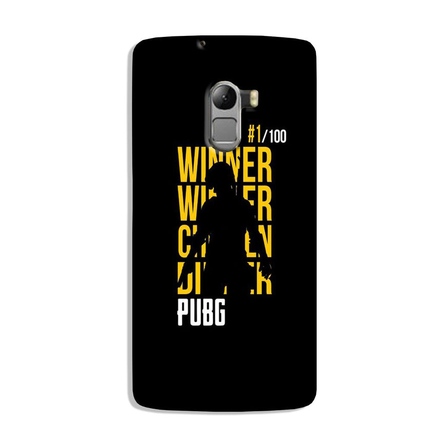 Pubg Winner Winner Case for Lenovo K4 Note  (Design - 177)