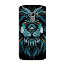 Lion Mobile Back Case for Lenovo K4 Note (Design - 314)