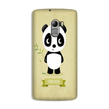 Panda Bear Mobile Back Case for Lenovo K4 Note (Design - 317)