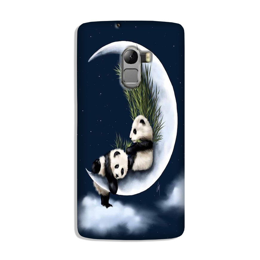 Panda Moon Mobile Back Case for Lenovo K4 Note (Design - 318)