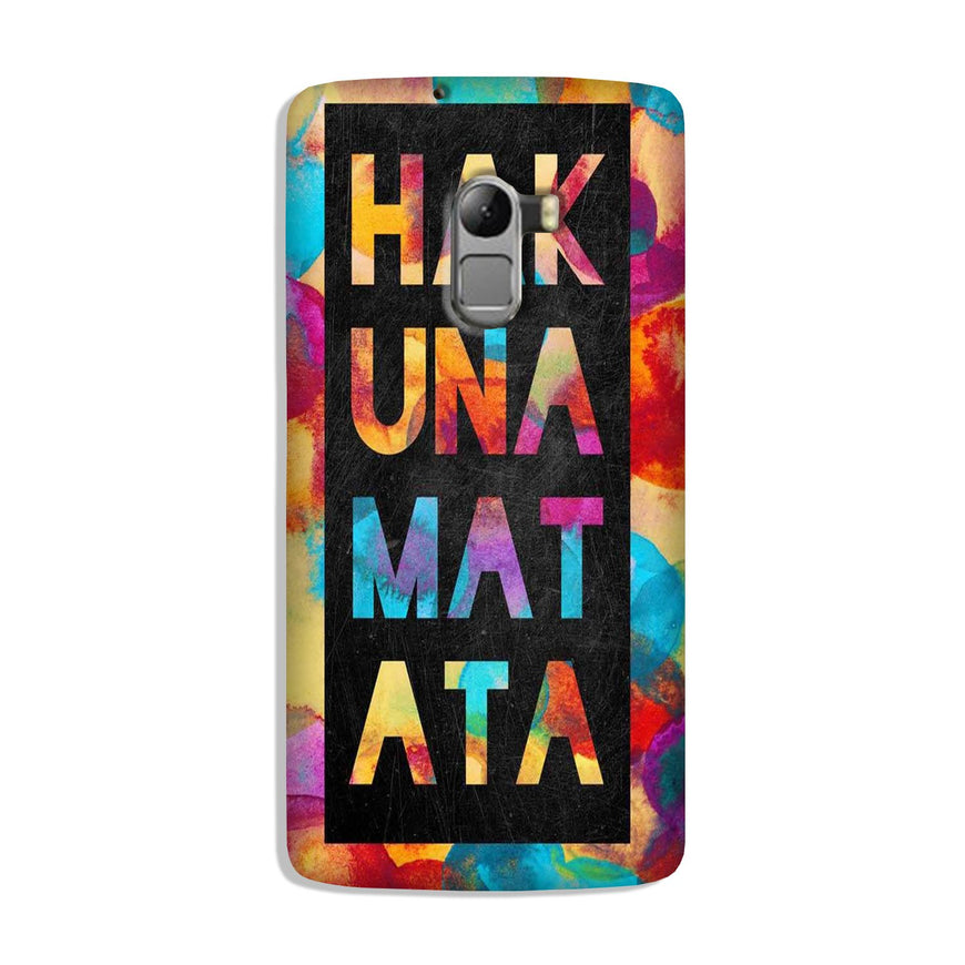 Hakuna Matata Mobile Back Case for Lenovo K4 Note (Design - 323)