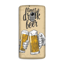 Drink Beer Mobile Back Case for Lenovo K4 Note (Design - 328)
