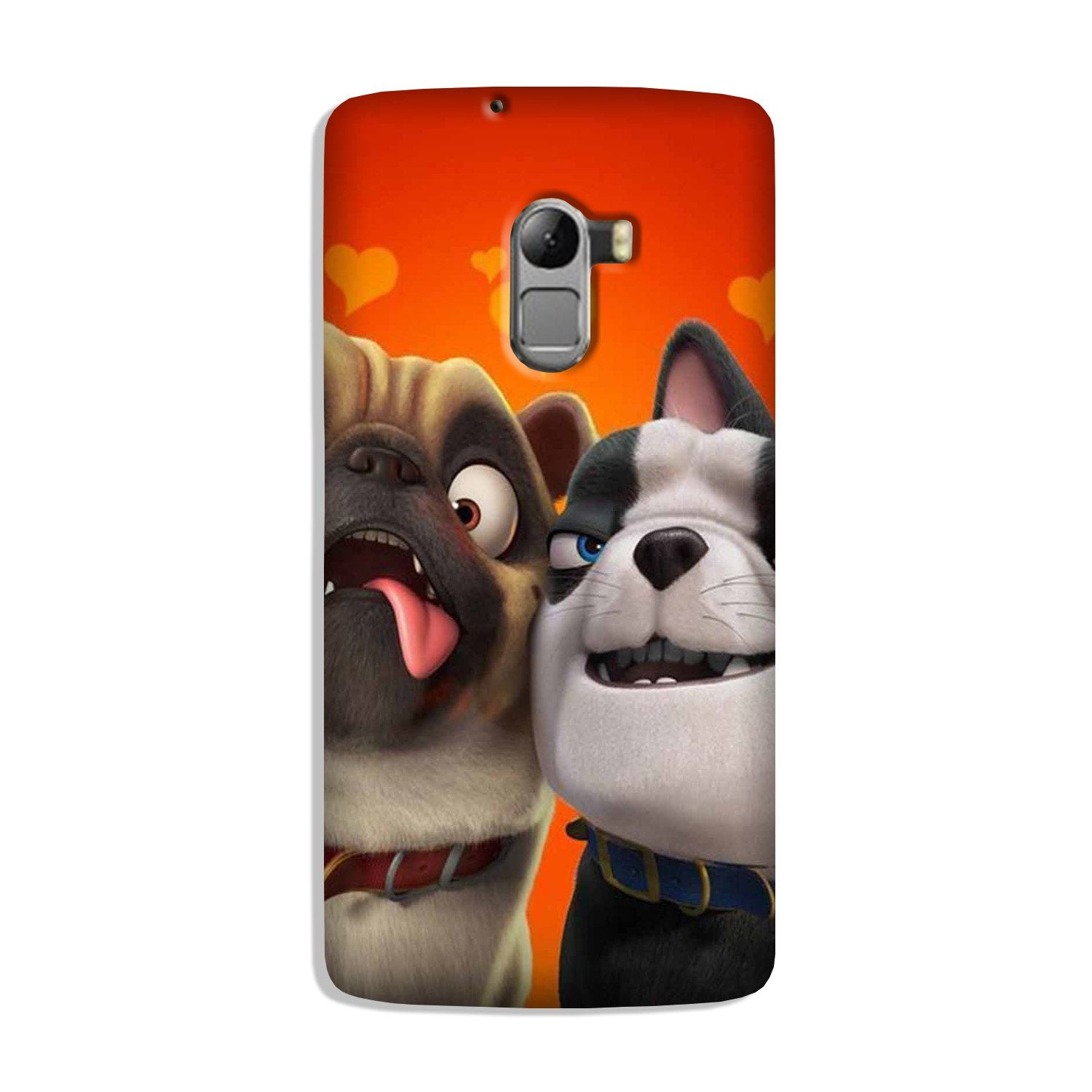 Dog Puppy Mobile Back Case for Lenovo K4 Note (Design - 350)