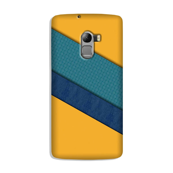 Diagonal Pattern Mobile Back Case for Lenovo K4 Note (Design - 370)