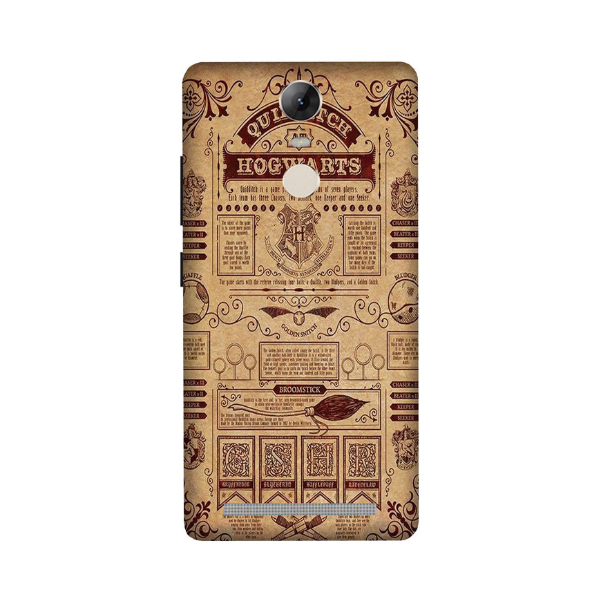 Hogwarts Mobile Back Case for Lenovo Vibe K5 Note (Design - 304)