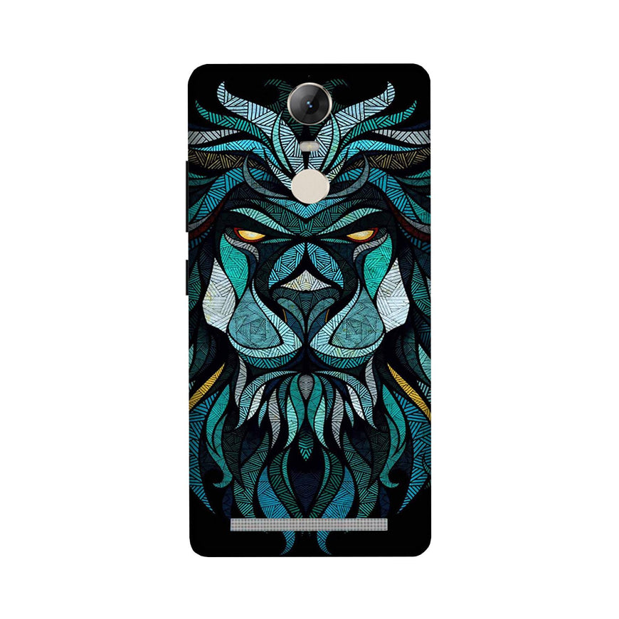 Lion Mobile Back Case for Lenovo Vibe K5 Note (Design - 314)