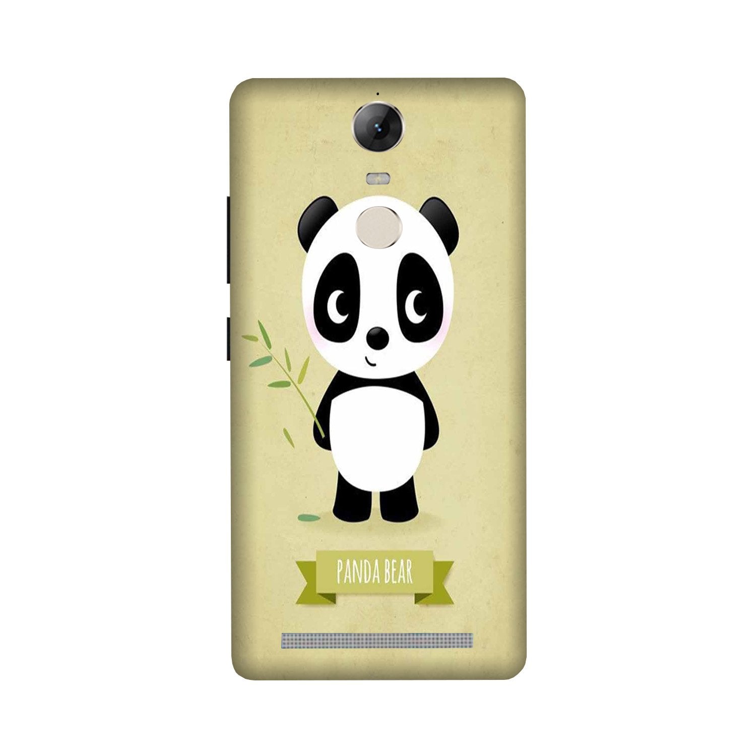 Panda Bear Mobile Back Case for Lenovo Vibe K5 Note (Design - 317)