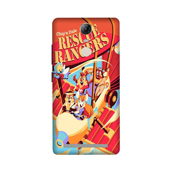 Rescue Rangers Mobile Back Case for Lenovo Vibe K5 Note (Design - 341)