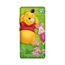 Winnie The Pooh Mobile Back Case for Lenovo Vibe K5 Note (Design - 348)