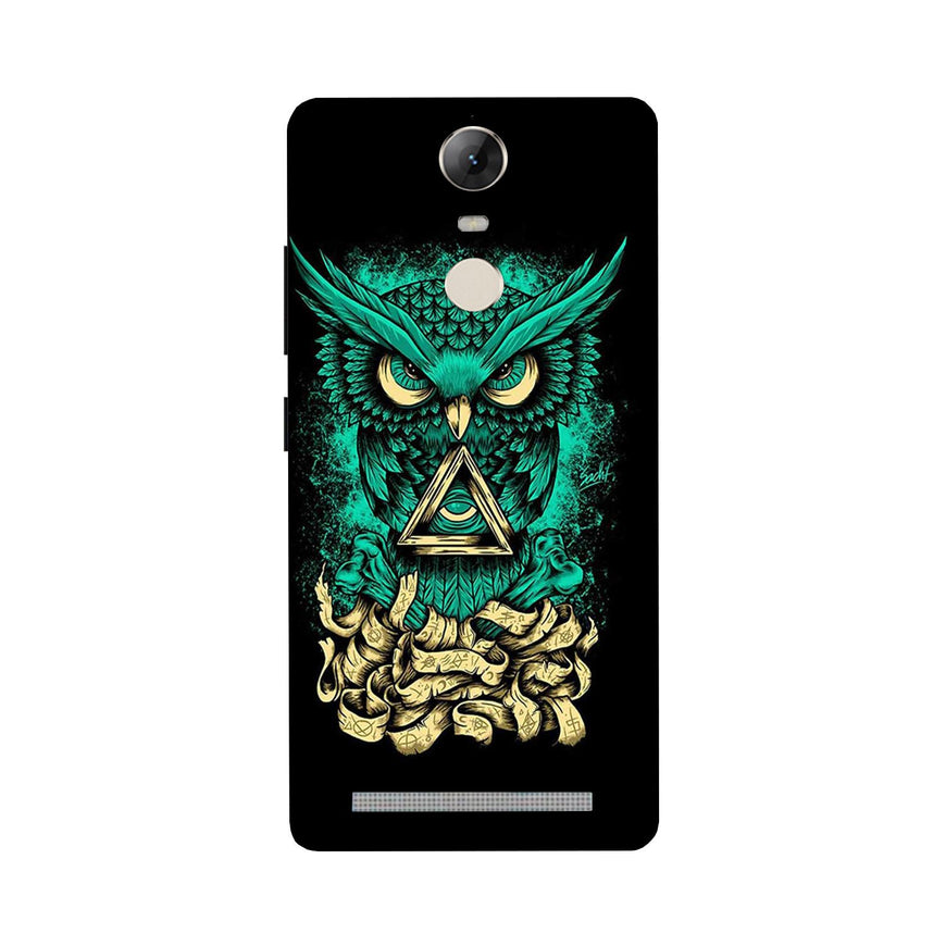 Owl Mobile Back Case for Lenovo Vibe K5 Note (Design - 358)