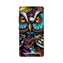 Owl Mobile Back Case for Lenovo Vibe K5 Note (Design - 359)