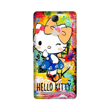 Hello Kitty Mobile Back Case for Lenovo Vibe K5 Note (Design - 362)