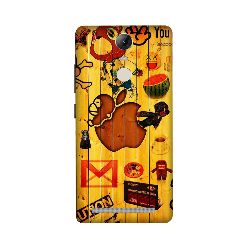 Wooden Texture Mobile Back Case for Lenovo Vibe K5 Note (Design - 367)