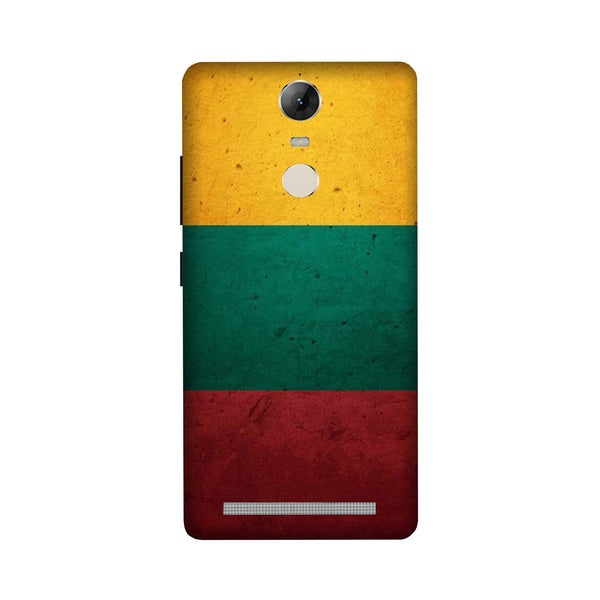 Color Pattern Mobile Back Case for Lenovo Vibe K5 Note (Design - 374)