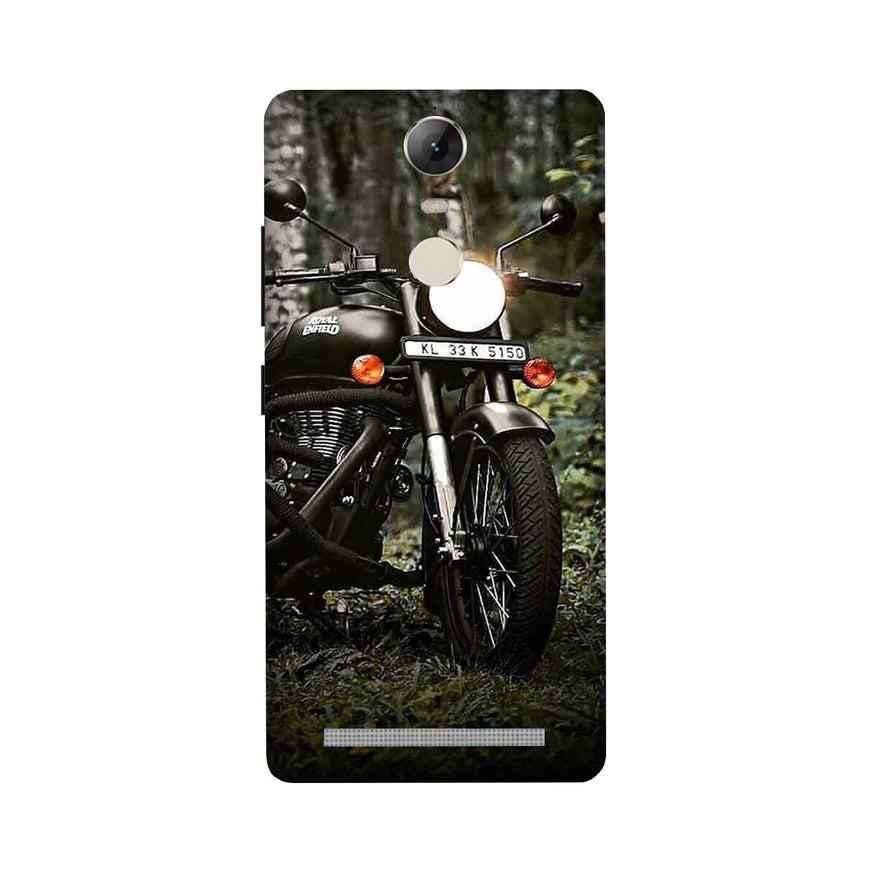 Royal Enfield Mobile Back Case for Lenovo Vibe K5 Note (Design - 384)