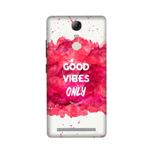 Good Vibes Only Mobile Back Case for Lenovo Vibe K5 Note (Design - 393)