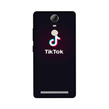Tiktok Mobile Back Case for Lenovo Vibe K5 Note (Design - 396)