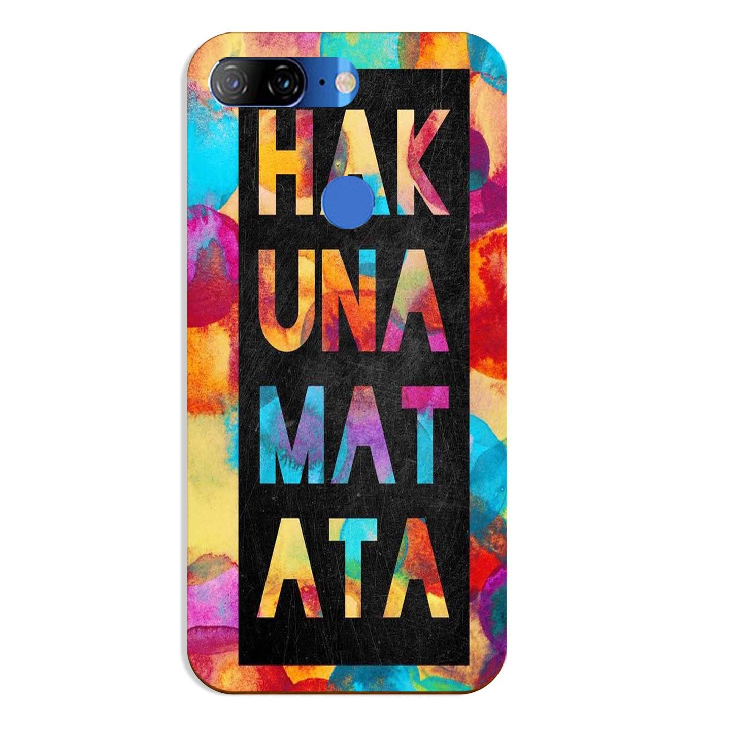 Hakuna Matata Mobile Back Case for Lenovo K9 / K9 Plus (Design - 323)
