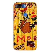 Wooden Texture Mobile Back Case for Lenovo K9 / K9 Plus (Design - 367)