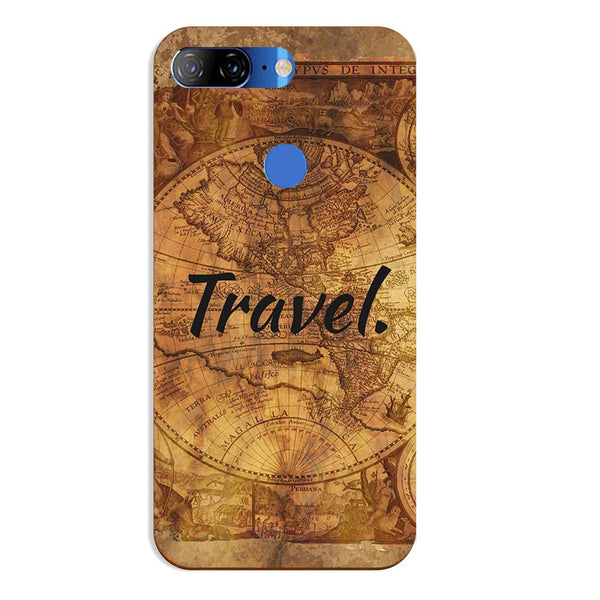 Travel Mobile Back Case for Lenovo K9 / K9 Plus (Design - 375)